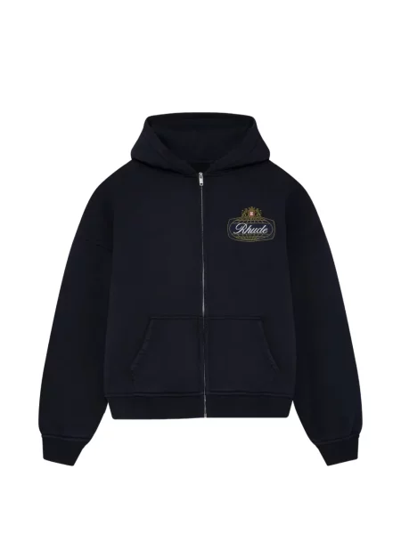 Hanorac cu glugă Rhude negru