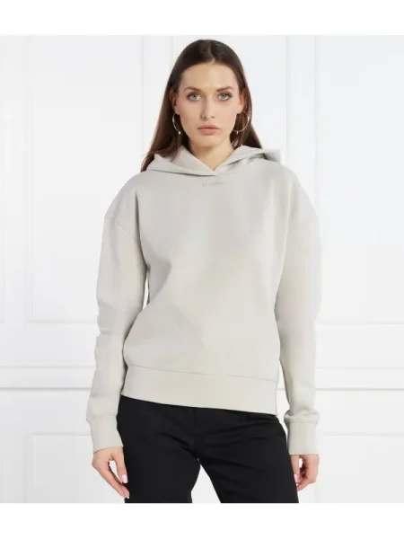 Calvin Klein Hanorac METALLIC MICRO LOGO | gri
