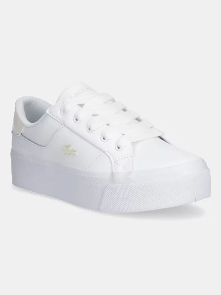 Lacoste sneakers Ziane Platform Sneakers alb