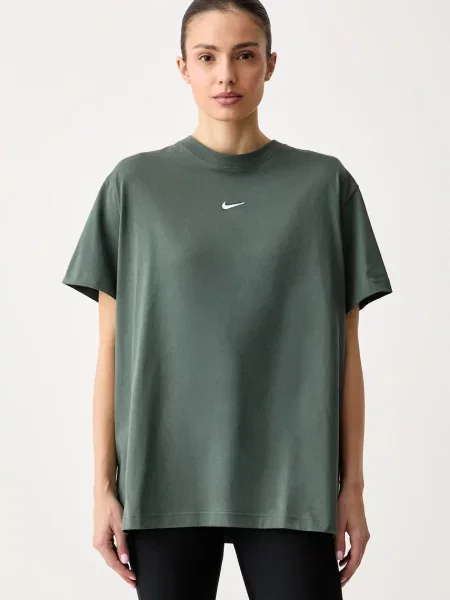 Nike Sportswear T-shirt oversize Classic zielona