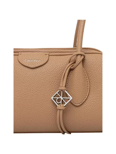 Kabelka Calvin Klein béžová