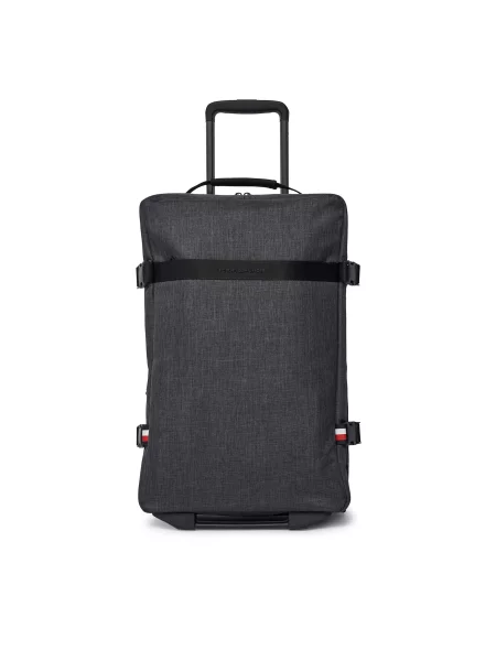 Tommy Hilfiger Kofer za kabinu Th Nylon Travel Soft siva