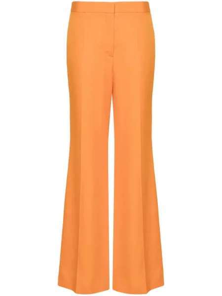 Pantaloni Stella Mccartney portocaliu