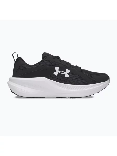 Мъжки обувки за бягане Under Armour Assert 11 black/black/metallic silver черно