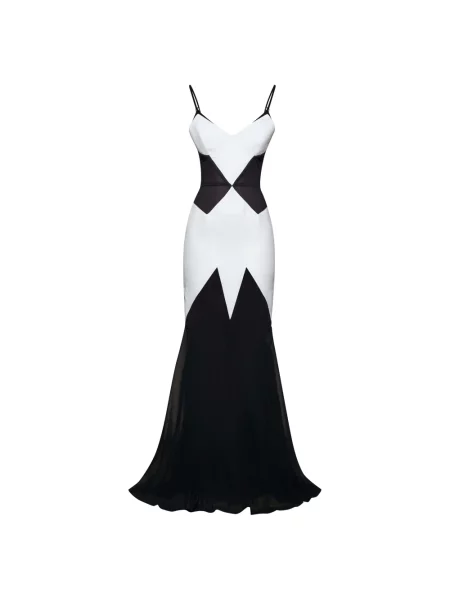 Długa sukienka maxi John Richmond czarna