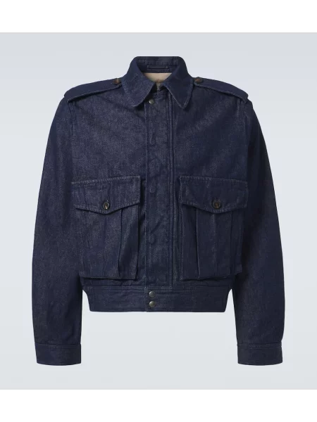 Geacă de blugi Dries Van Noten albastru