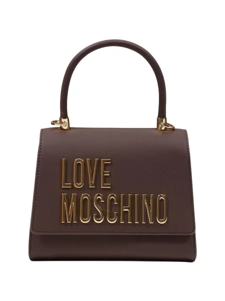 Kabelka Love Moschino hnedá