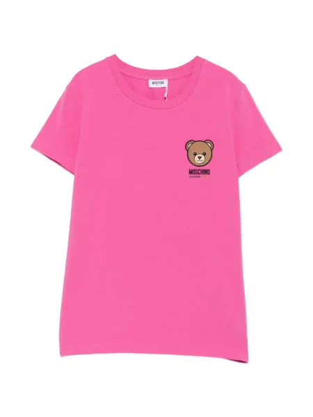 Ursuleț de pluș tricou Moschino roz