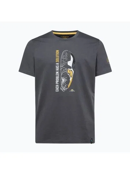 Tricou pentru bărbați La Sportiva Solution carbon/yellow galben