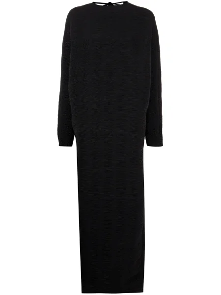 Rochie midi Róhe până la genunchi de costum negru