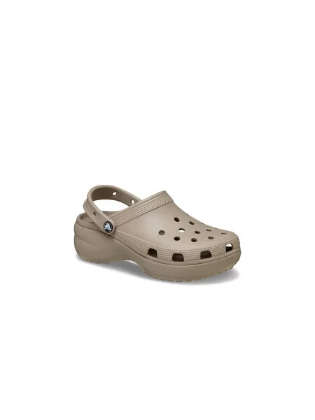 Pantofle Crocs béžové