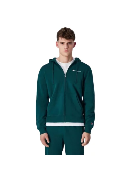 Bluza z kapturem Champion z kapturem zielona