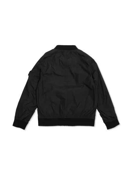 Kurtka bomber dziecięcy Stone Island czarny