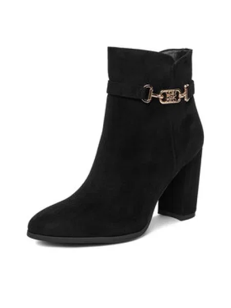 Členková obuv Nine West čierna