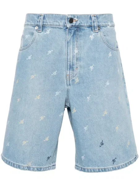 Pantaloni scurți din denim Axel Arigato albastru
