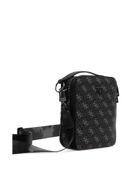 Geantă crossbody Guess cu imagine negru