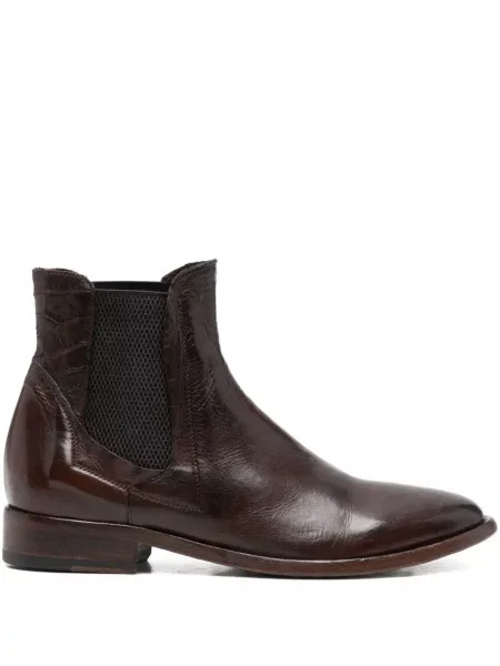 Botine chelsea King Tartufoli Shoes din piele maro