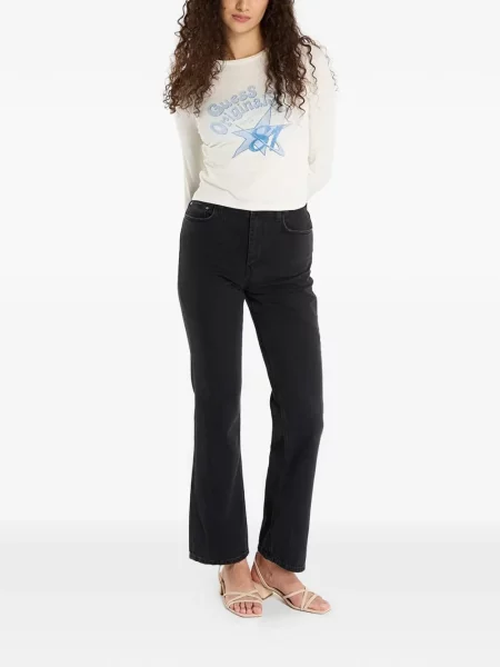 Tricou Guess cu imagine din dantelă