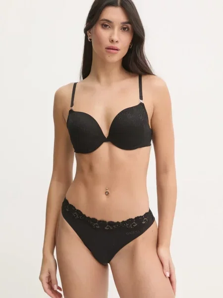Kalhotky brazilky Guess EVELINE černá