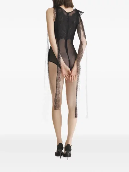 Body 2310 Studio din dantelă negru
