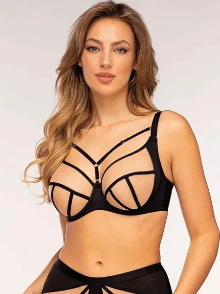 Бюстгальтер с прозрачной чашкой Bra GRISELDA soft