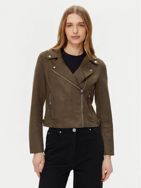 VERO MODA Prechodná bunda VMJOSE čokoládová hnedá