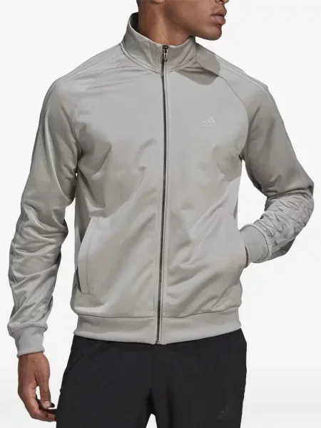 Tricou polo Adidas cu dungi alergare cu autograf negru