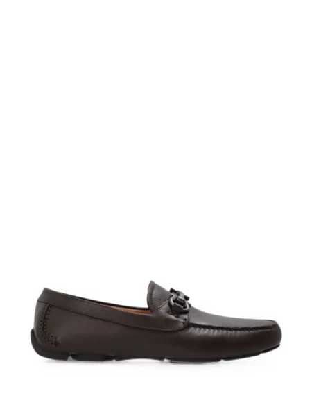 Pantofi loafer Ferragamo din piele maro