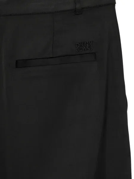 Pantaloni Dkny plisate negru