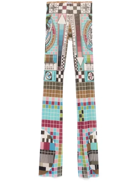 Spodnie Jean Paul Gaultier niebieskie