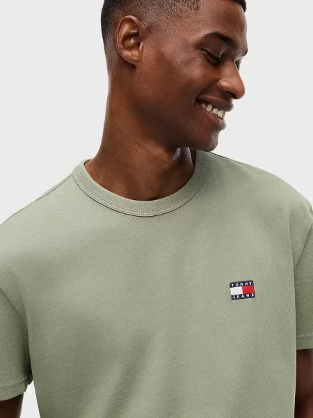 Футболка Tommy Jeans оливковая