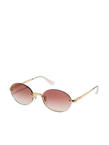 Ray-Ban Slnečné okuliare zlatá / priehľadná