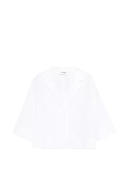 Koszula Ottodame z klapą biała