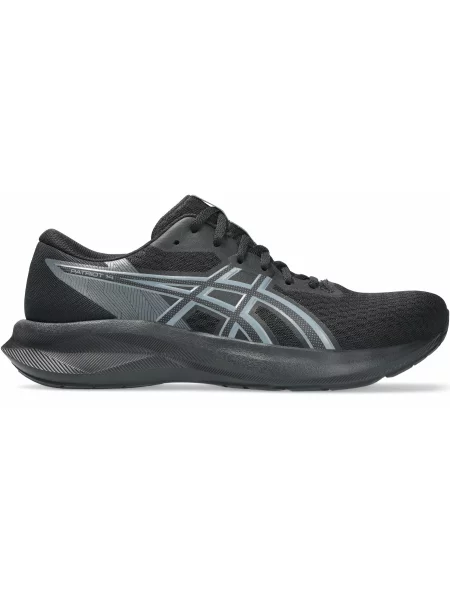 Синтетический кроссовки Asics черные