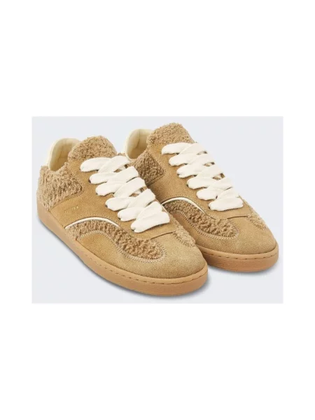 Sneakersy Nubikk z ćwiekami beżowe