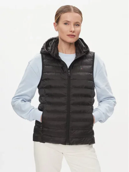 Tommy Hilfiger Liemenė Global Stripe juoda
