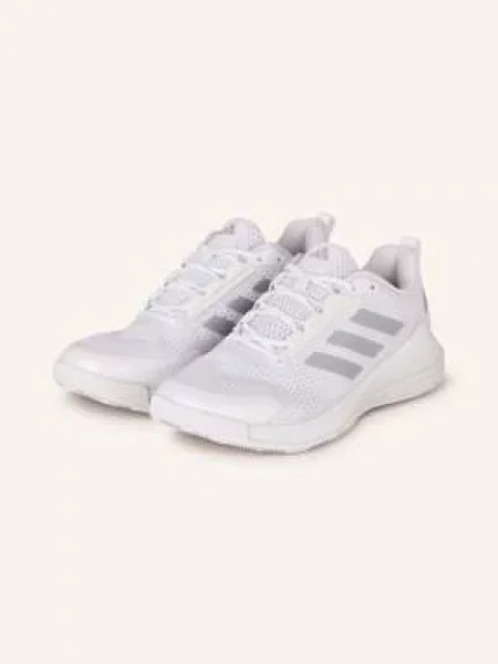 Adidas Sálové Boty Novaflight 2 / světle šedá bílá