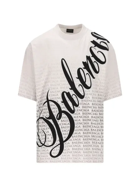 Tricou Balenciaga alb