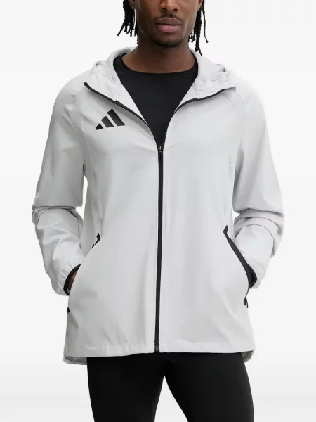 Tricou Adidas cu imagine plasă cu dungi negru