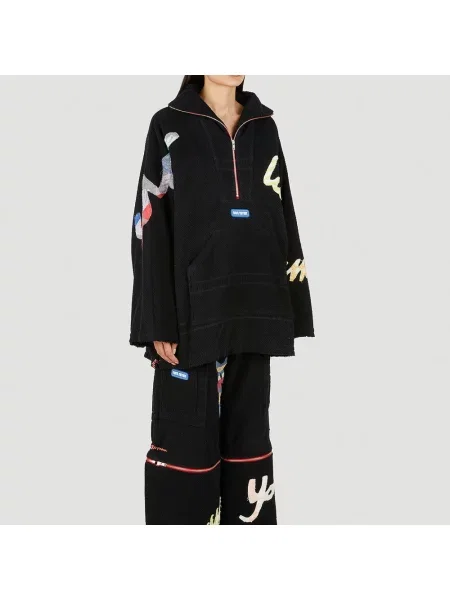 Bluza z kapturem Rave Review z kapturem czarna