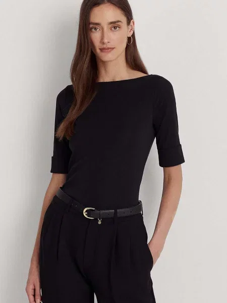 Lauren Ralph Lauren Tricou JUDY' negru
