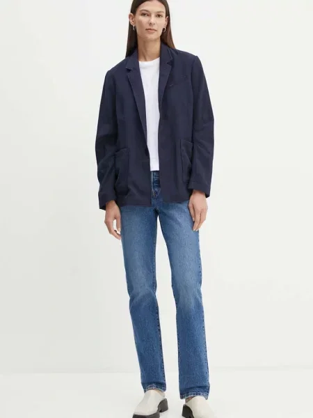 Levi's blugi straight pentru femei JEANS FOR albastru