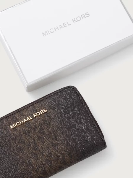 Кожаный кошелек Michael Michael Kors