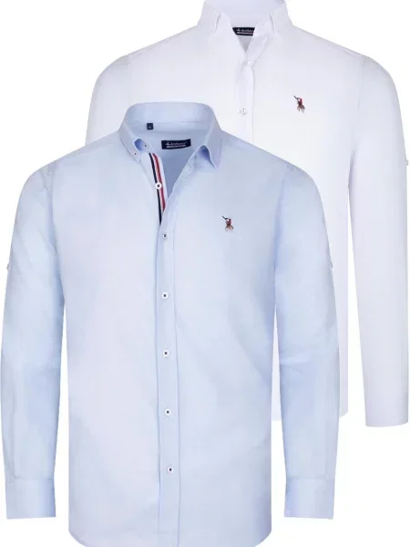 Риза Dewberry бяло