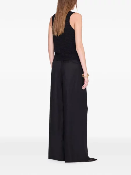 Pantaloni palazzo Anine Bing negru