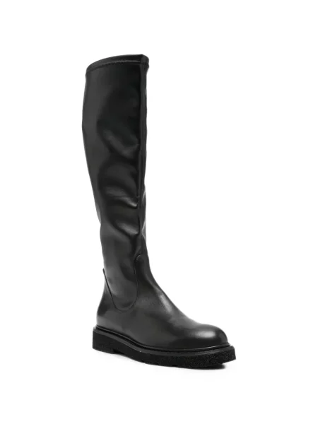 Cizme Guglielmo Rotta din piele negru