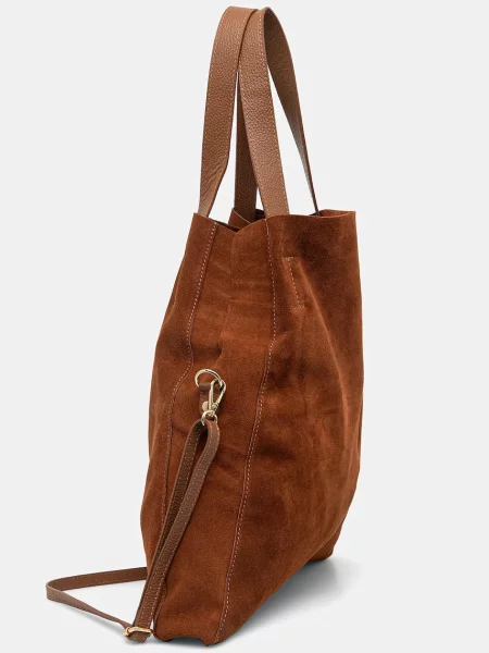 Замшева сумочка Answear Lab коричневий