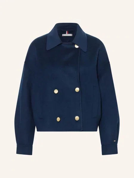 TOMMY HILFIGER Přechodná bunda tmavě modrá