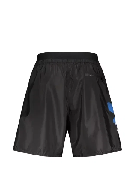 Slip de baie Iceberg cu imagine cu cordon negru