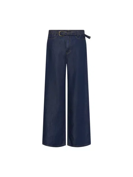 Szerokie jeansy My Essential Wardrobe niebieskie